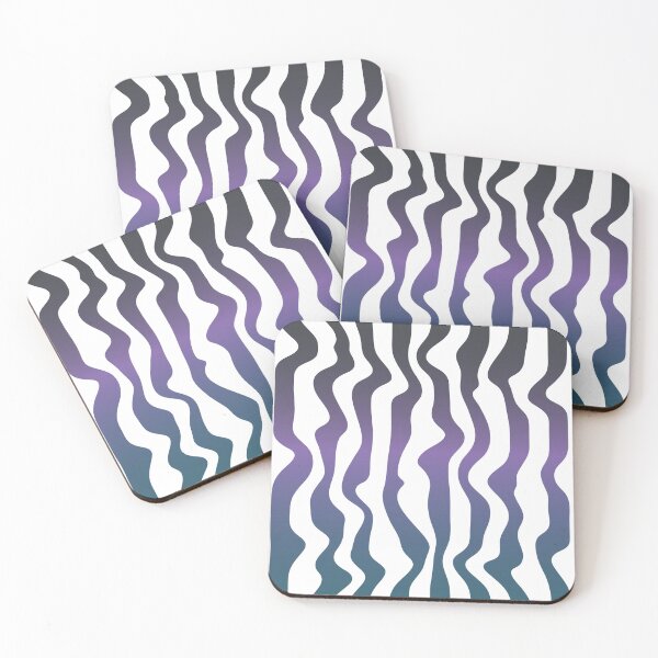 Item preview, black and blue gradient line patterns designed and sold by Pattrenonly.