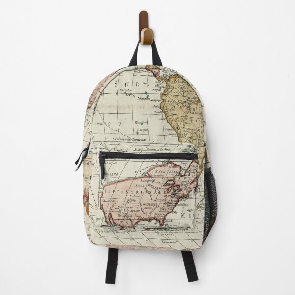 Item preview, Vintage Map of the World (1782) designed and sold by BravuraMedia.