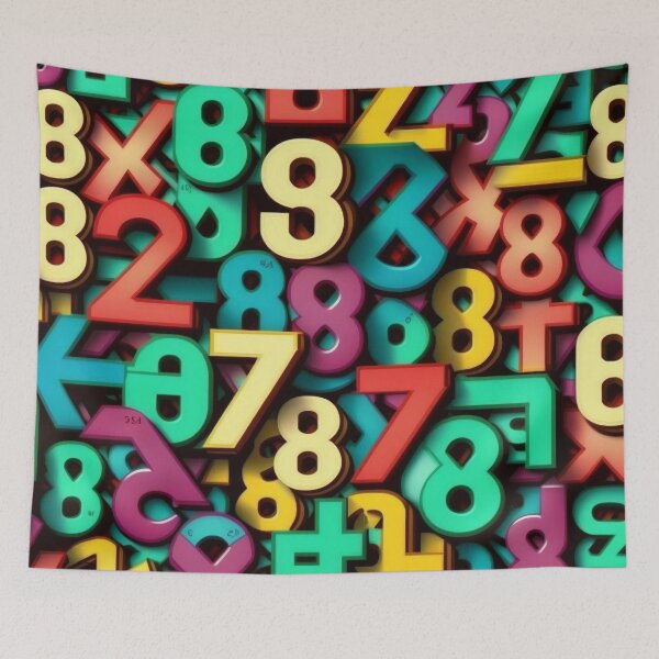 Item preview, Numbers designed and sold by Ellimade.