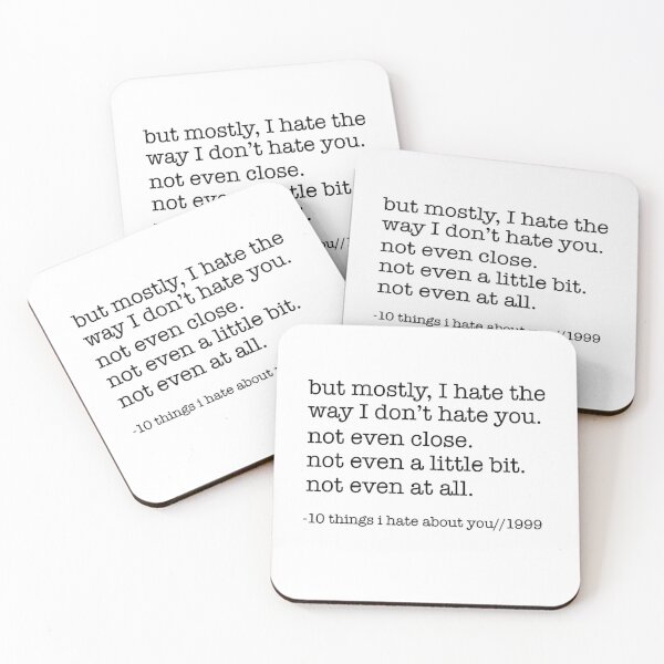 Item preview, 10 Things I Hate About You    designed and sold by auburn-worsham.