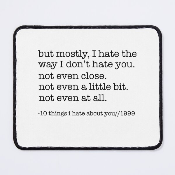 Item preview, 10 Things I Hate About You    designed and sold by auburn-worsham.