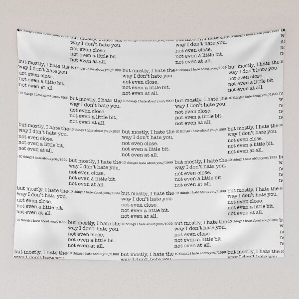 Item preview, 10 Things I Hate About You    designed and sold by auburn-worsham.