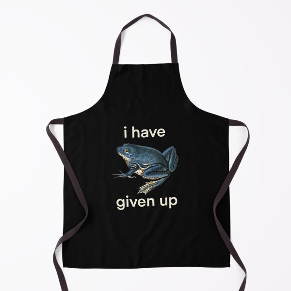 Item preview, I Have Given Up Frog designed and sold by tsfea.