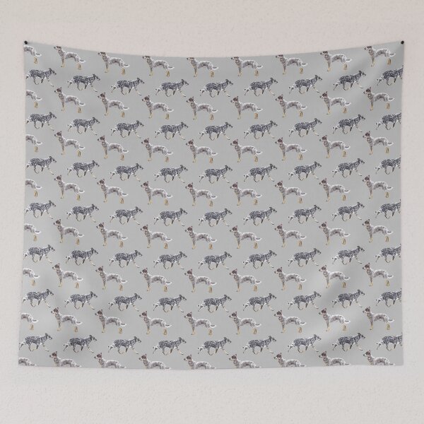 Item preview, Australian Cattle Dog - Blue Heeler - Repeat Pattern designed and sold by Amber Westwood.