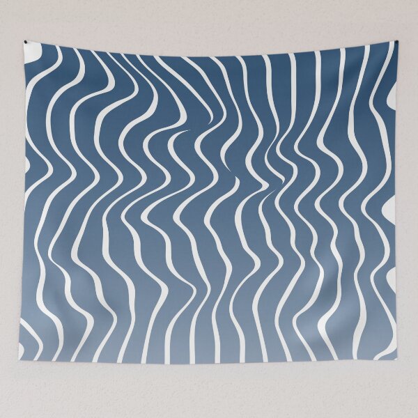 Item preview, blue and white gradient patterns designed and sold by Pattrenonly.