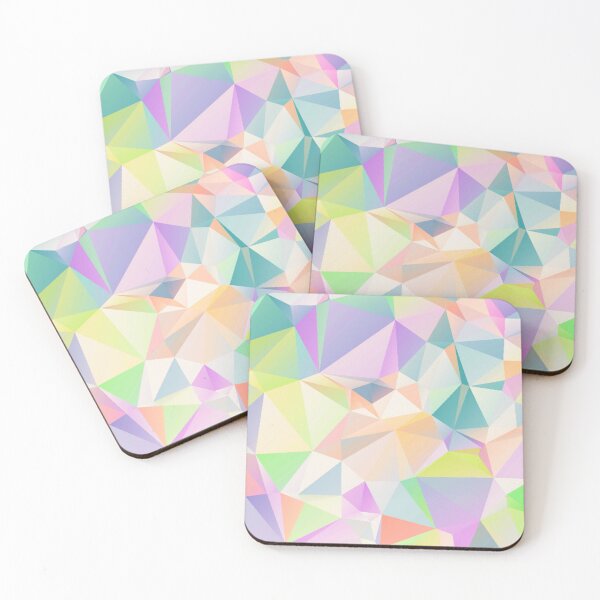 Item preview, Triangles pastel colors pattern designed and sold by cutecrazytshirt.
