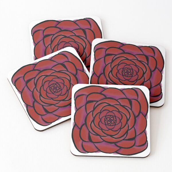 Item preview, A Red Rose Flower Mandela designed and sold by DrM22.