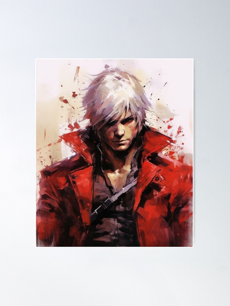 Dante - Devil May Cry - Son of Sparda  Poster for Sale by Splatter-arts