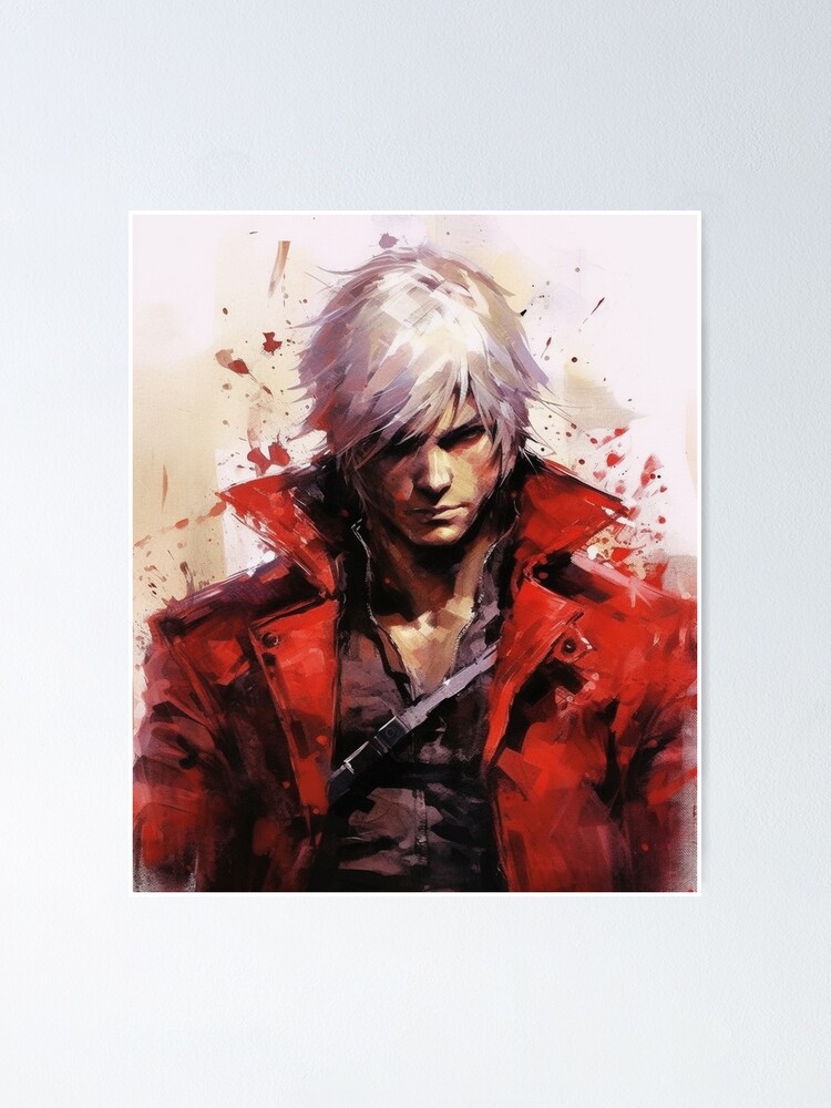 Dante - Devil May Cry - Son of Sparda  Poster for Sale by Splatter-arts