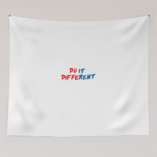 Artikelvorschau, Do It Different Rot / Blau Mix entworfen und verkauft von NewMerchandise.