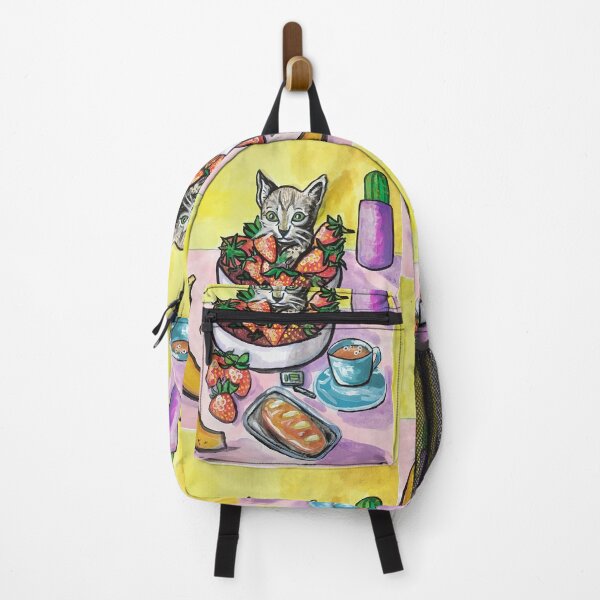 Item preview, Funny kitty in the breakfast table designed and sold by altairaleon.