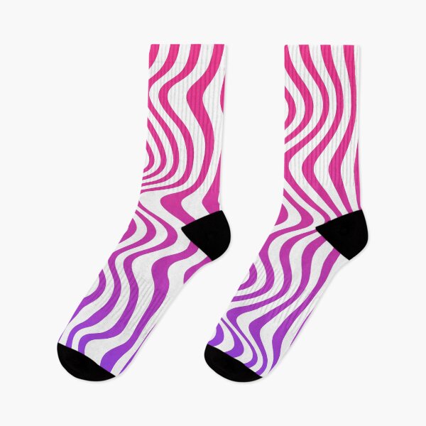 Item preview, pink and purple gradien line pattern designed and sold by Pattrenonly.