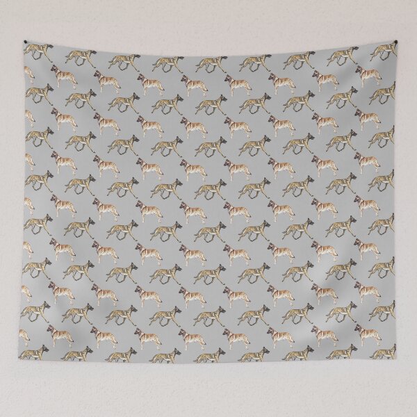 Item preview, Belgian Shepherd Malinois - Repeat Pattern designed and sold by Amber Westwood.