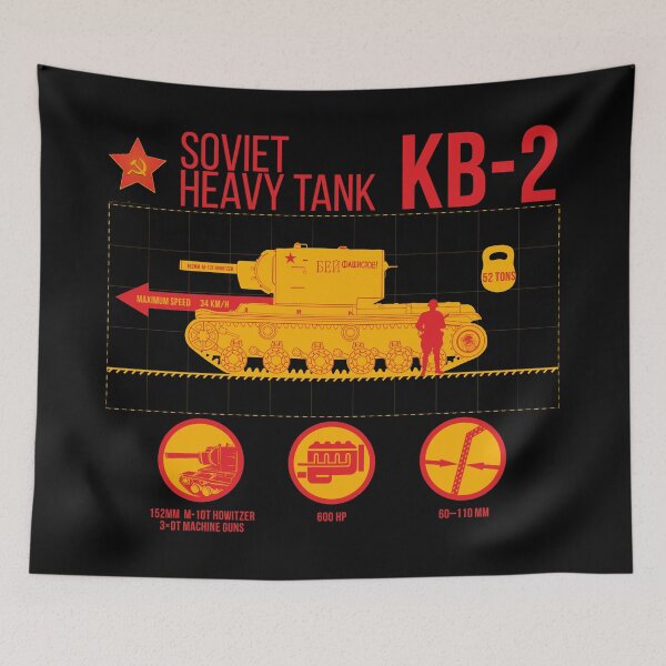 Item preview, Infographics Soviet tank KV-2 designed and sold by FAawRay.