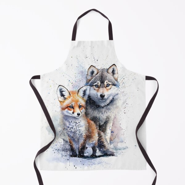 Item preview, Wolf cub and fox cub designed and sold by Kostart.
