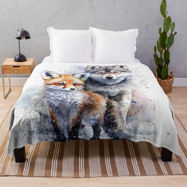 Item preview, Wolf cub and fox cub designed and sold by Kostart.