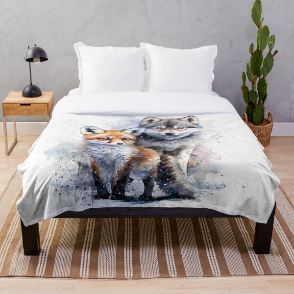 Item preview, Wolf cub and fox cub designed and sold by Kostart.