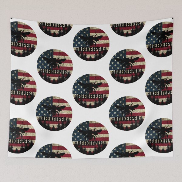 Item preview, Vintage Retro Patriotic Beekeeper Present Class Cute Gifts designed and sold by buoitoihumnay.