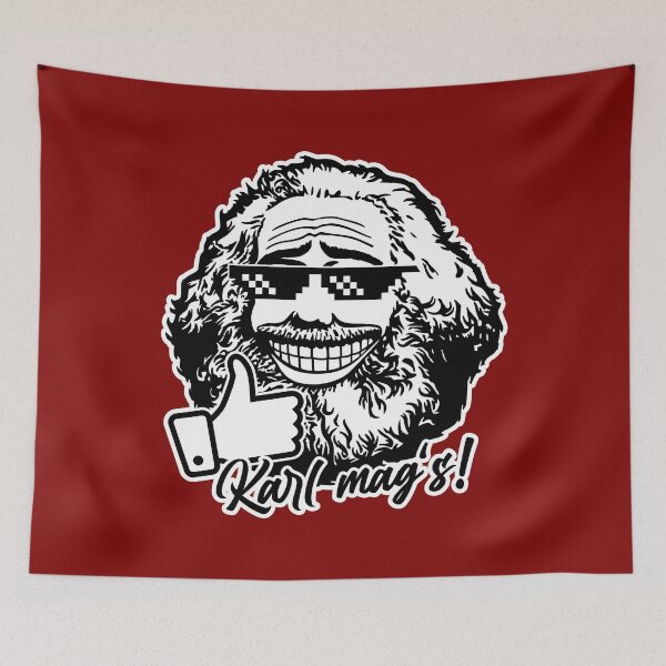 Item preview, Karl Marx likes it (two-tone) designed and sold by VEB Ostladen.