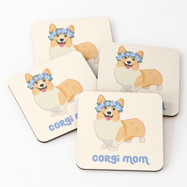 Item preview, mamá de un perro corgi designed and sold by rizdrawings.