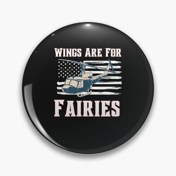 Item preview, Wings Are For The Fairies - Helitack Shirt  -  Wildland Firefighter Fire Helicopter Crew designed and sold by unique things.