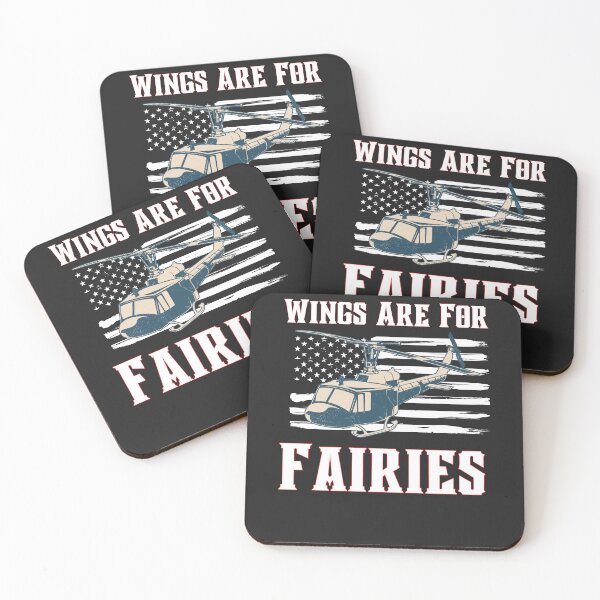 Item preview, Wings Are For The Fairies - Helitack Shirt  -  Wildland Firefighter Fire Helicopter Crew designed and sold by unique things.
