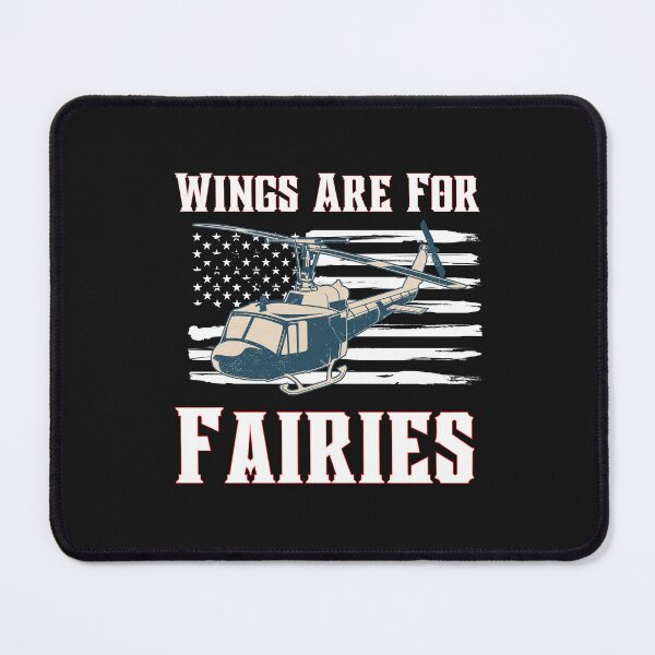 Item preview, Wings Are For The Fairies - Helitack Shirt  -  Wildland Firefighter Fire Helicopter Crew designed and sold by unique things.
