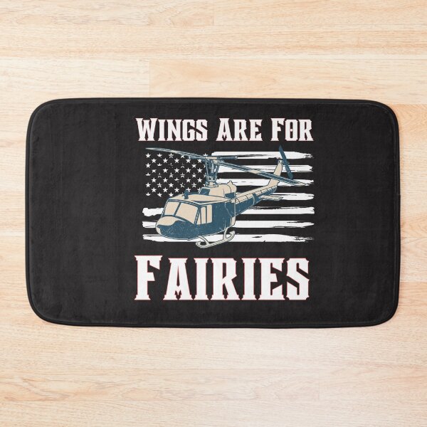 Item preview, Wings Are For The Fairies - Helitack Shirt - Wildland Firefighter Fire Helicopter Crew designed and sold by unique things.