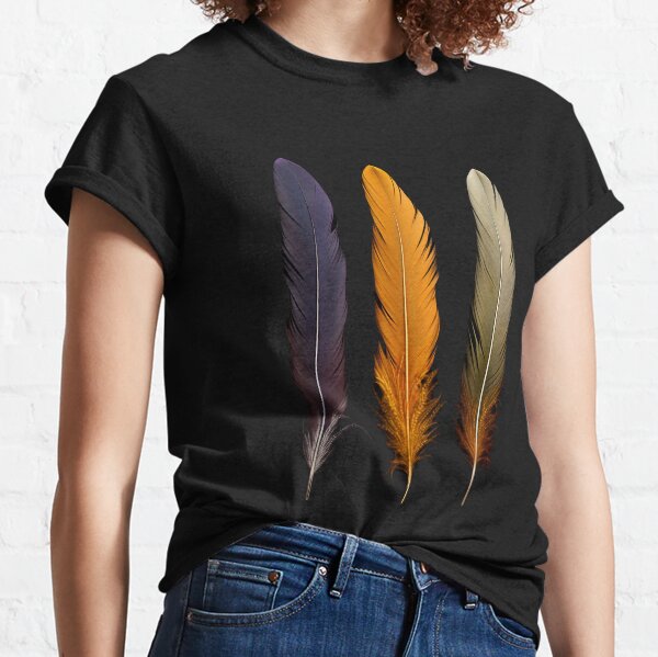 Feather Trio, Three Feathers, Bird Feathers