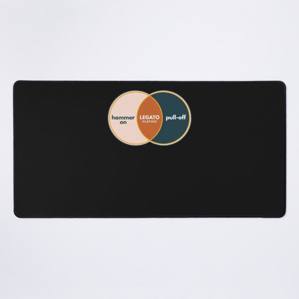 Item preview, Legato Playing Venn Diagram designed and sold by GeorgeDennis.