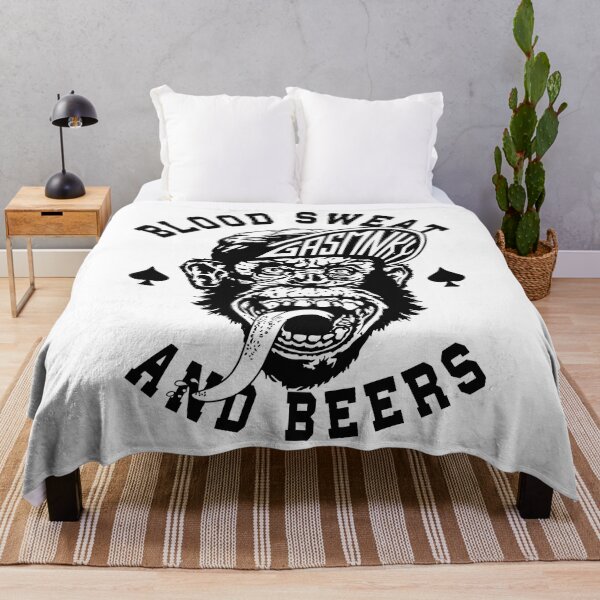 Item preview, Gas Monkey Garage Blood Sweat And Beers Cool Hat designed and sold by Csdyeryryman.