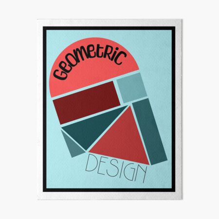 Item preview, Abstract Geometric red blue design designed and sold by Une Affaire de Filles.