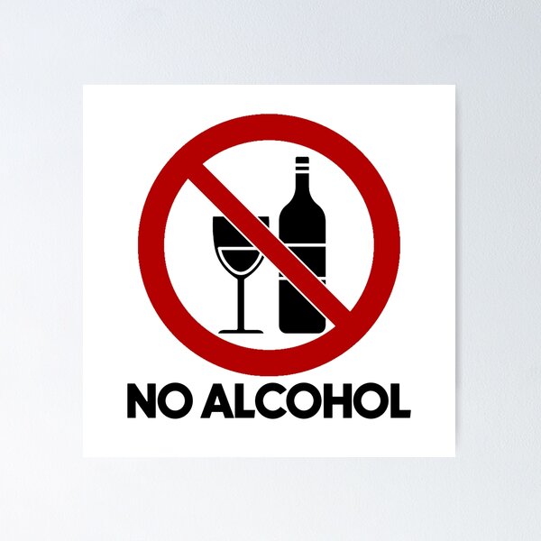 No Alcohol Sign, No Alcohol, No Alcohol Icon, No Alcohol Vector PNG and  Vector with Transparent Background for Free Download