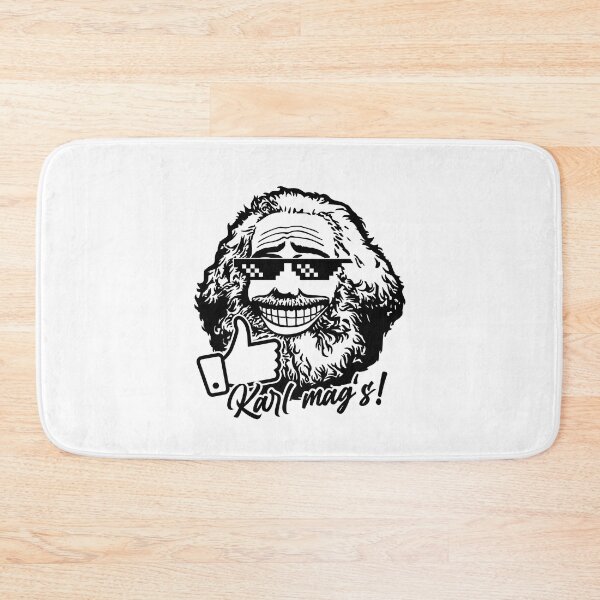 Item preview, Karl Marx likes it (monochrome) designed and sold by VEB Ostladen.