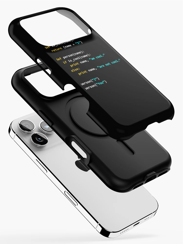 Thumbnail 2 of 4, iPhone Case, Cool Python Developer designed and sold by DeonJerde.