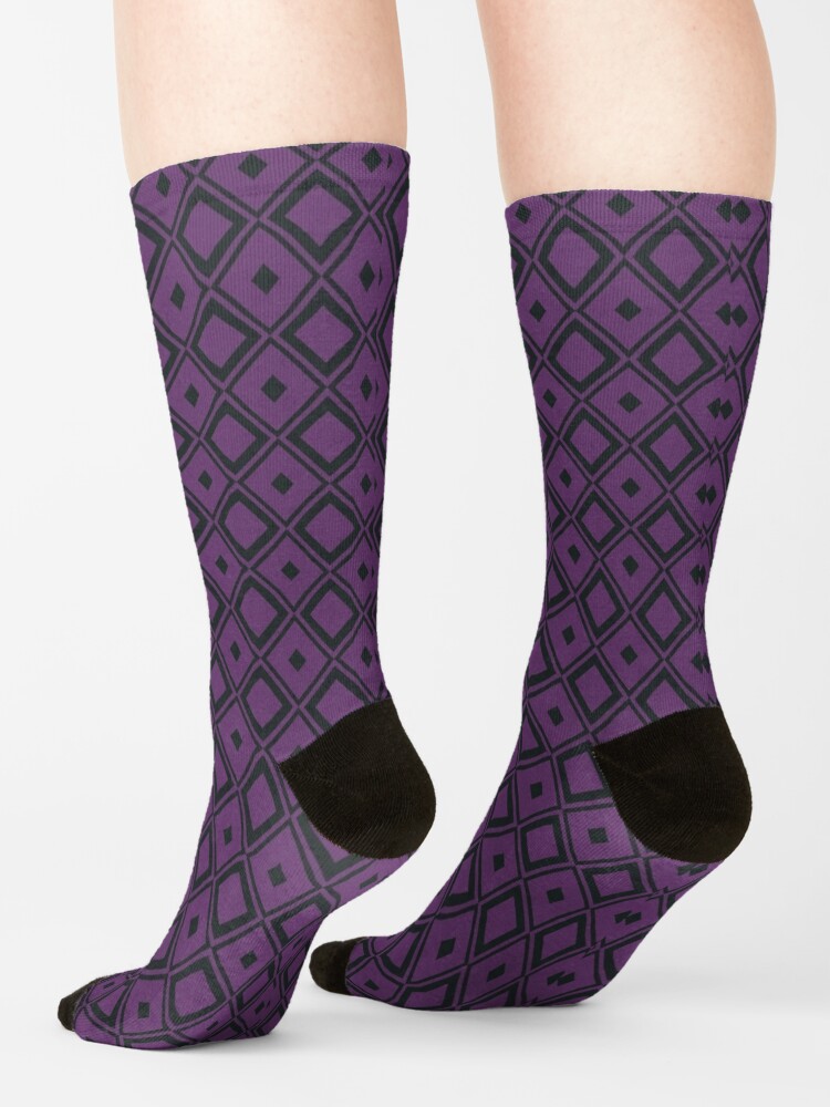 Discover Double Diamond Deep Violet | Socks