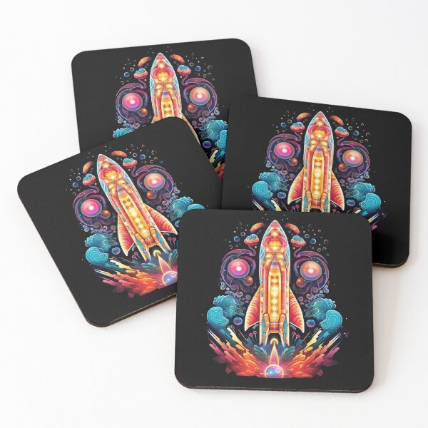 Item preview, Psychedelic Skyrocket: Celestial Ascension designed and sold by PsyCloth.