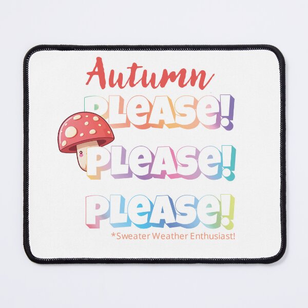 Item preview, Kawaii Autumn Please Sweater Weather Enthusiast Cute Amanita designed and sold by VermintStudio.