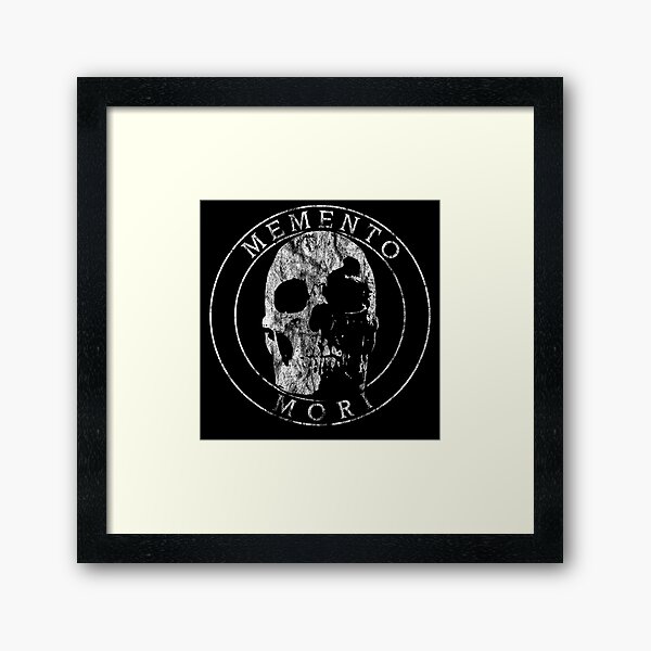 Artikel-Vorschau von Memento Mori Weiß, designt und verkauft von The Fonsecastein Shop.