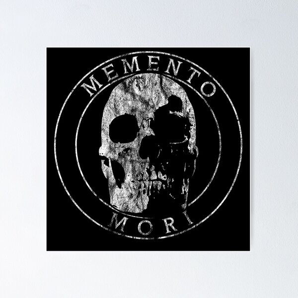 Artikel-Vorschau von Memento Mori Weiß, designt und verkauft von The Fonsecastein Shop.