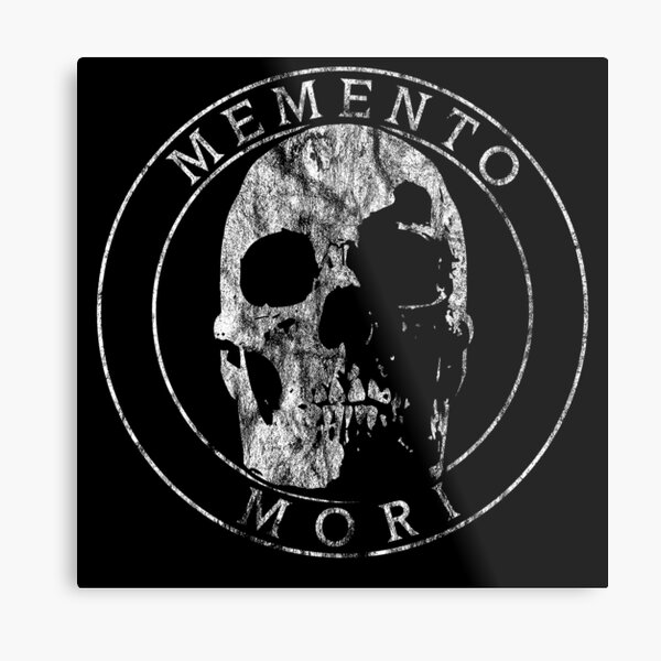 Artikel-Vorschau von Memento Mori Weiß, designt und verkauft von The Fonsecastein Shop.