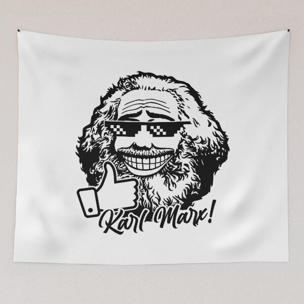 Item preview, Karl Marx (monochrome) designed and sold by VEB Ostladen.