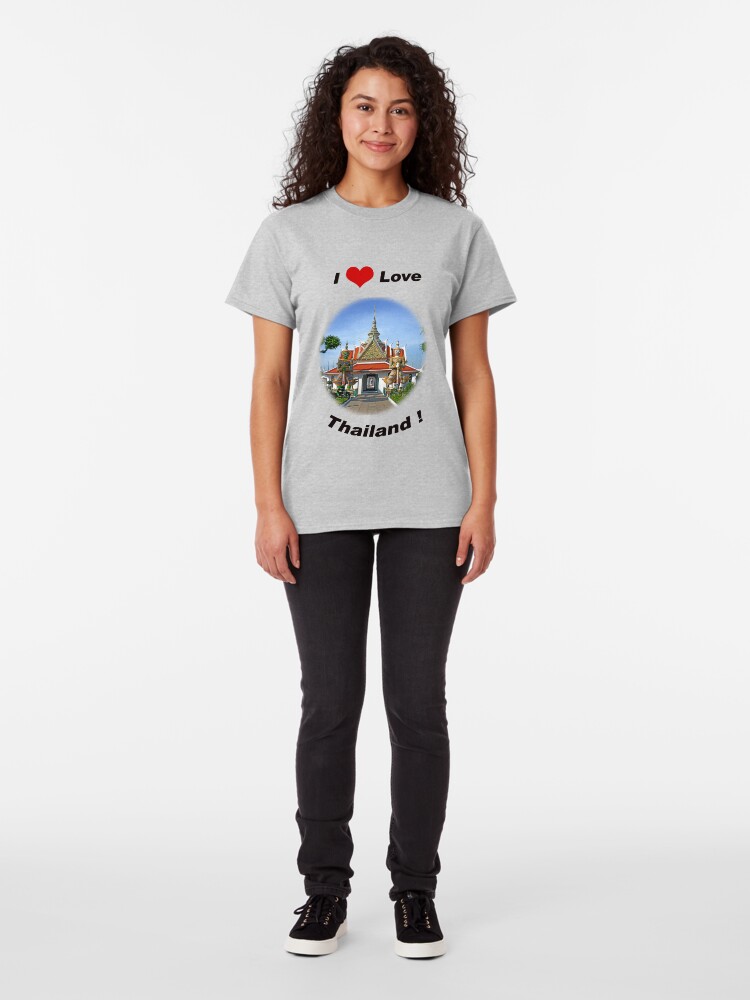 Alternate view of I Love Thailand! Classic T-Shirt