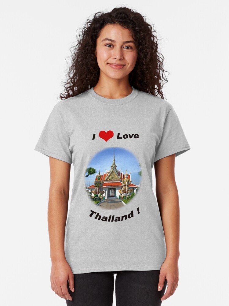 Alternate view of I Love Thailand! Classic T-Shirt