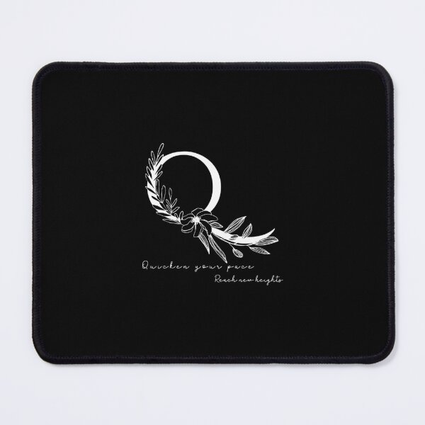 Item preview, letter Q-Quicken your pace, reach new heights.-dark designed and sold by WERICO-T.