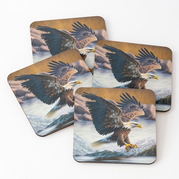 Item preview, eagle hunting fish designed and sold by bhanu03.