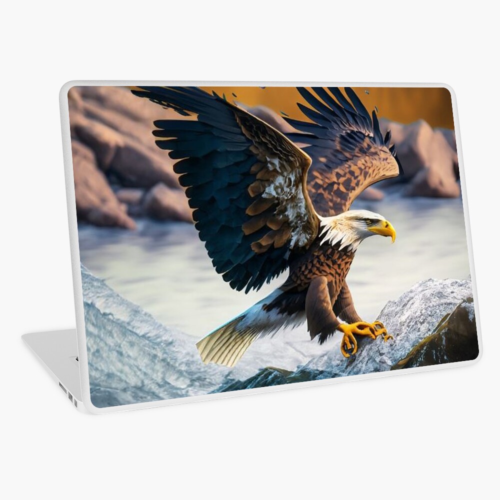 eagle hunting fish Poster for Sale by bhanu03