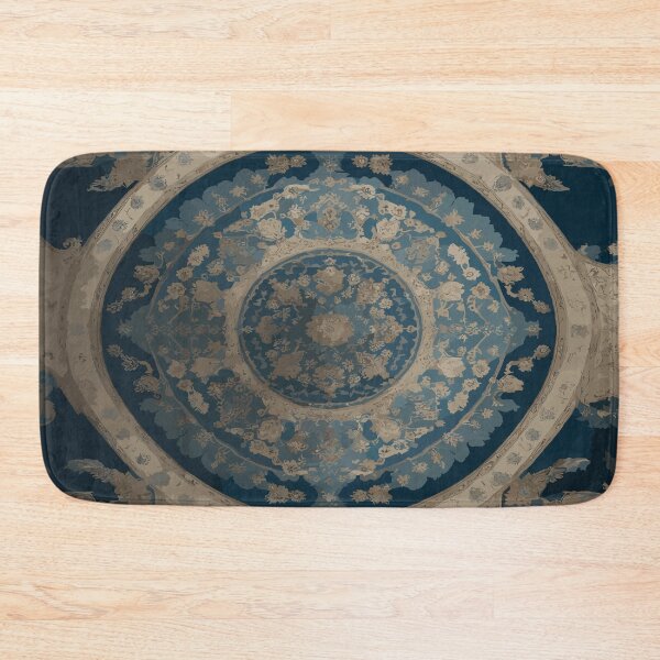 Item preview, Symmetrical Baroque Masterpiece: Close-Up Rug Illustration  designed and sold by AFUNARTZ.