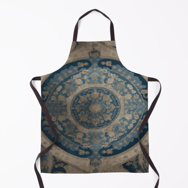 Item preview, Symmetrical Baroque Masterpiece: Close-Up Rug Illustration designed and sold by AFUNARTZ.