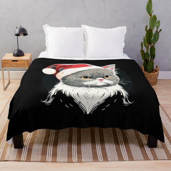Artikelvorschau, Cute Ugly Christmas Cat Gift Funny Cat Christmas entworfen und verkauft von KsuAnn.
